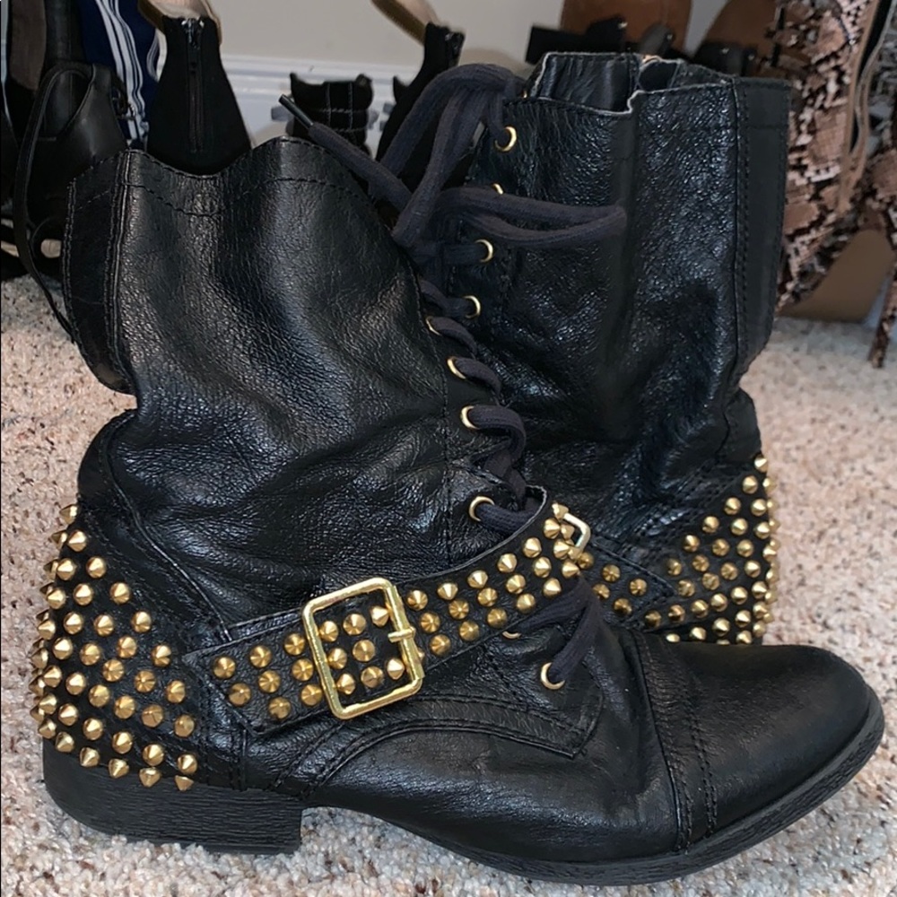 Steven Madden combat boots